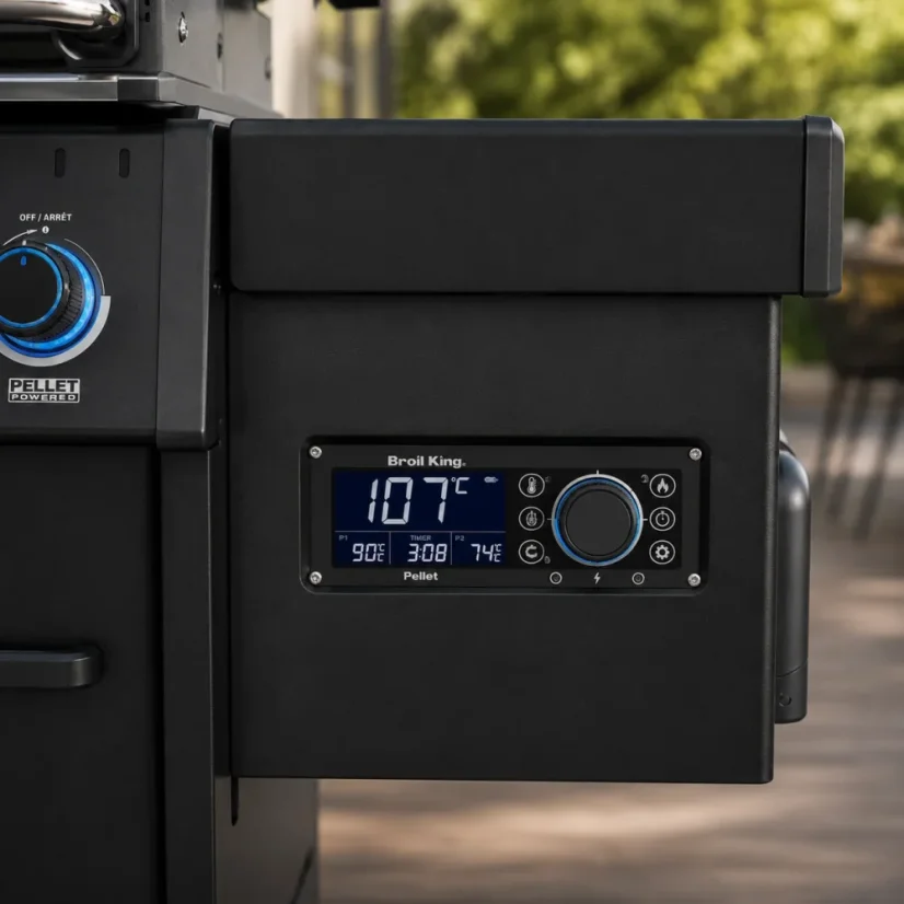 Plynový gril Broil King Baron 490 IRX Shadow, s možností pelet
