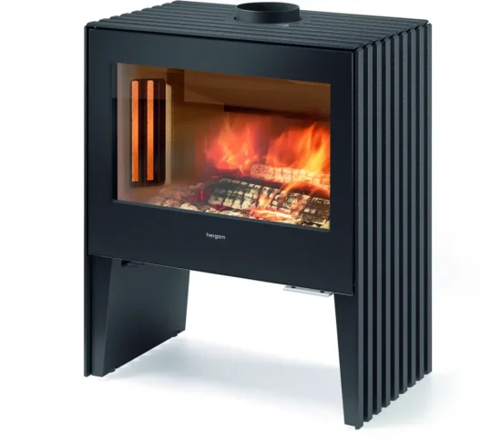 Litinová krbová kamna Hergom Glance L, volně stojící