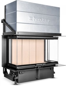 Krbová vložka Hoxter UKA 35/80/35/50Sh s třístranným prosklením a menší zabudovací hloubkou