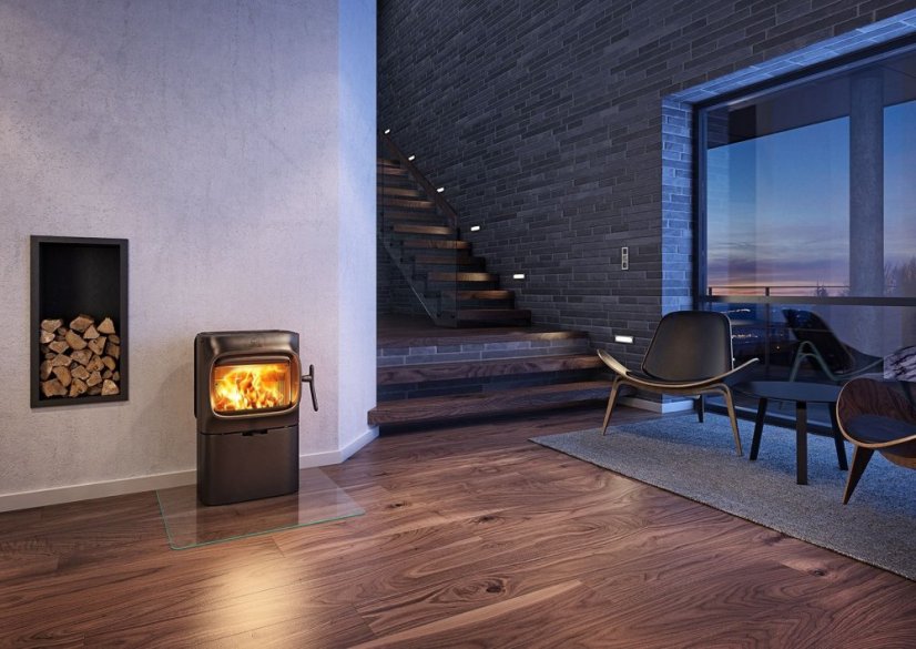 Krbová kamna Jotul F 105 R B interiér 2