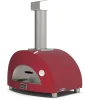 Alfa Forni, domácí pizza pec na dřevo 1 PIZZA wood, antik červená
