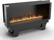 Krb - vodní pára, Planika Cool Flame 1000 PRO Fireplace, single sided