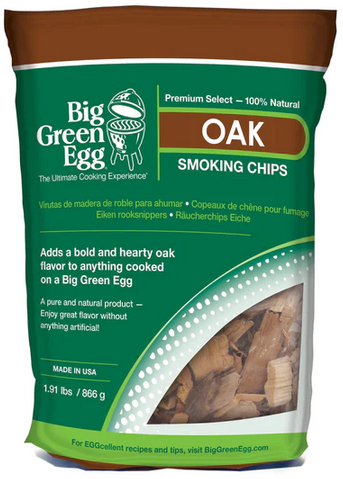 Dřevěné štěpky na uzení  "Dub" Big Green Egg