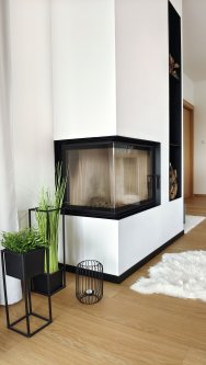 Krbová vložka Hoxter ECKA 67/45/51L levá, boční otevírání, kopule D180, dvojsklo