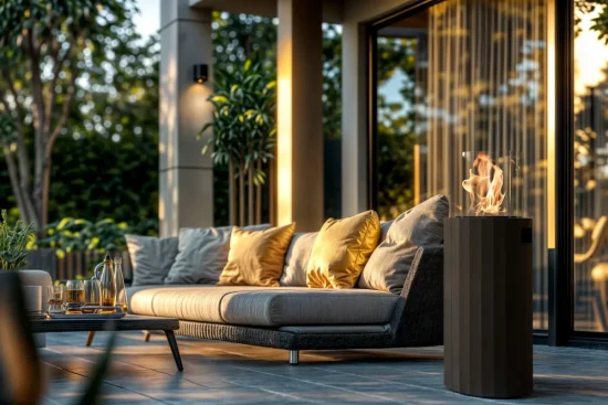 Planika Bino Black, terasový hořák na plyn