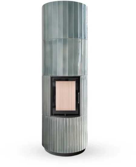 Akumulační krbová kamna Hoxter Blox R 55, keramika oceán transparentní