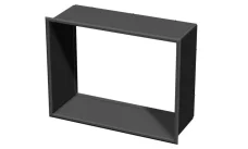Technický rámek KV 025WBRAM01, Romotop, zadní přikládání Technický rámek KV 025WBRAM01, Romotop, zadní přikládání