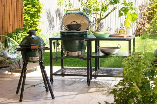 Big Green Egg, nástavbový rám stolu