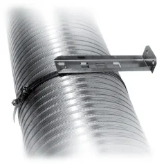 Karl, konzole pro ohebné potrubí s páskou