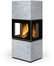 Designový krb Romotop LERA C G, kámen
