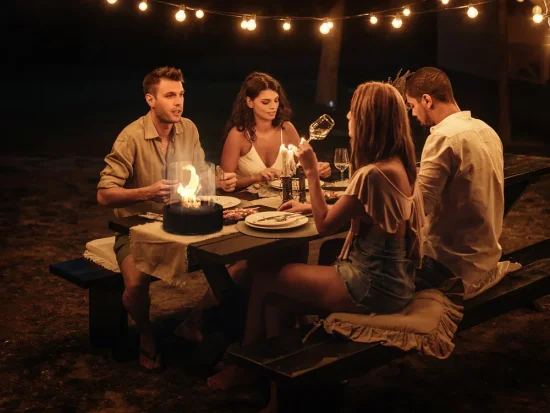 Stolní etanolový hořák Planika Lotus