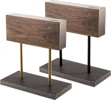 Style de Vie - Magnetický stojan na nože s podstavcem, ořech
