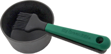 Litinový rendlík na omáčky se štětcem Big Green Egg