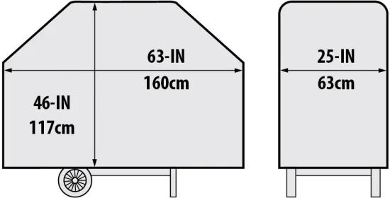 Ochranný povlak 68491 Premium, pro Broil King Regal 400