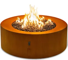 Terasové ohniště na plyn Planika Galio Star Corten Automatic