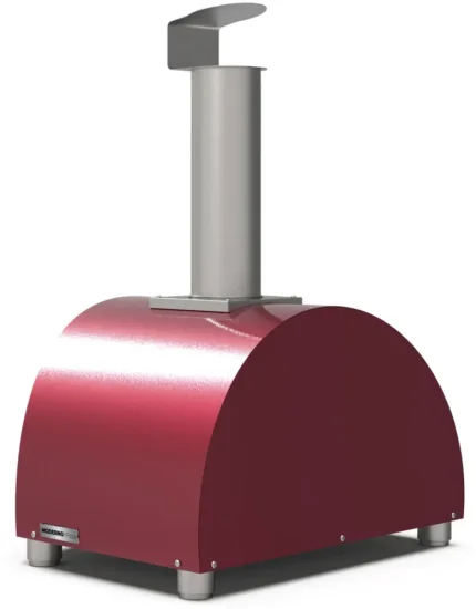 Alfa Forni, domácí pizza pec na dřevo 1 PIZZA wood, antik červená