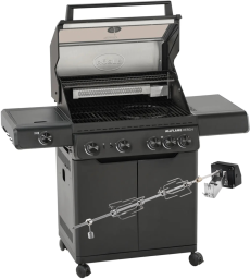 Plynový gril Rösle Allflame Hero 4, Rotisserie zdarma