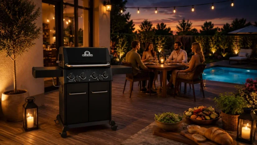 Plynový gril Broil King Crown 490 Shadow