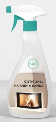 Tekutý čistič skel na krby a kamna Karl 700 ml Tekutý čistič skel na krby a kamna Karl 700 ml