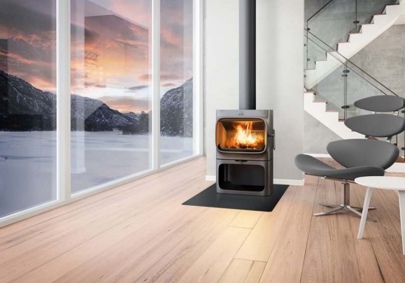 Krbová kamna Jotul F 305 R B interiér 01