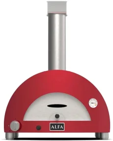 Domácí pizza pec Alfa Forni 1 PIZZA Hybrid NG, antik červená