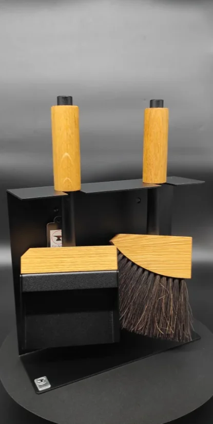 Krbové nářadí Red Anvil Black Salt and Pepper Wall, dub