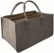 Filcová taška na dřevo Lienbacher 21.02.639.2 šedá