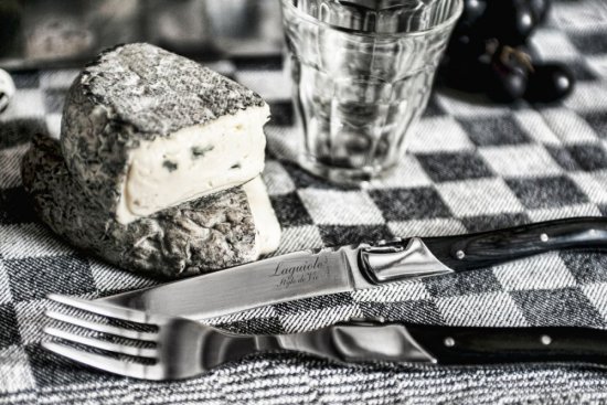 Laguiole Style de Vie - Luxury - Vidličky, rukojeť ebenové dřevo 6 ks