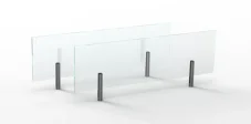 Skleněné zástěny Planika, 2 x 700 mm