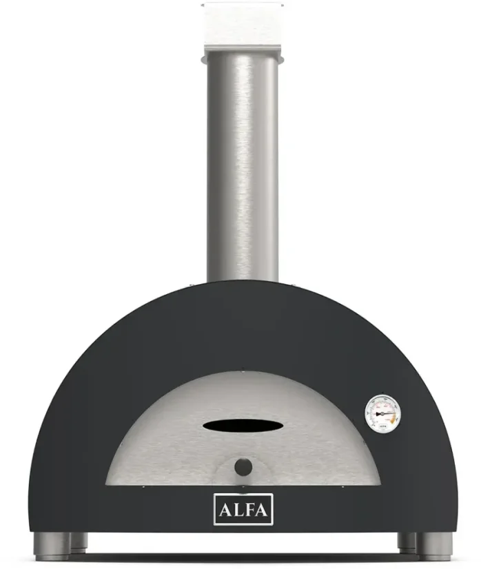 Alfa Forni, domácí pizza pec na dřevo 1 PIZZA wood, barva šedá