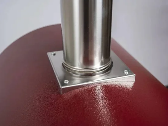 Domácí pizza pec Alfa Forni 1 PIZZA Hybrid LPG, antik červená