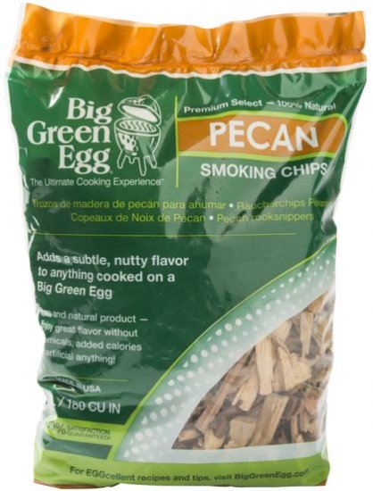 Dřevěné štěpky na uzení "Pecan" Big Green Egg