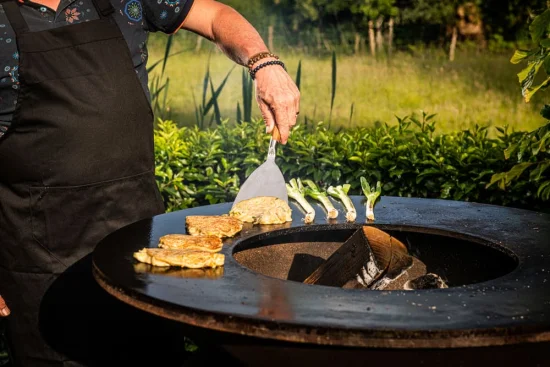Forged BBQ špachtle, plancha