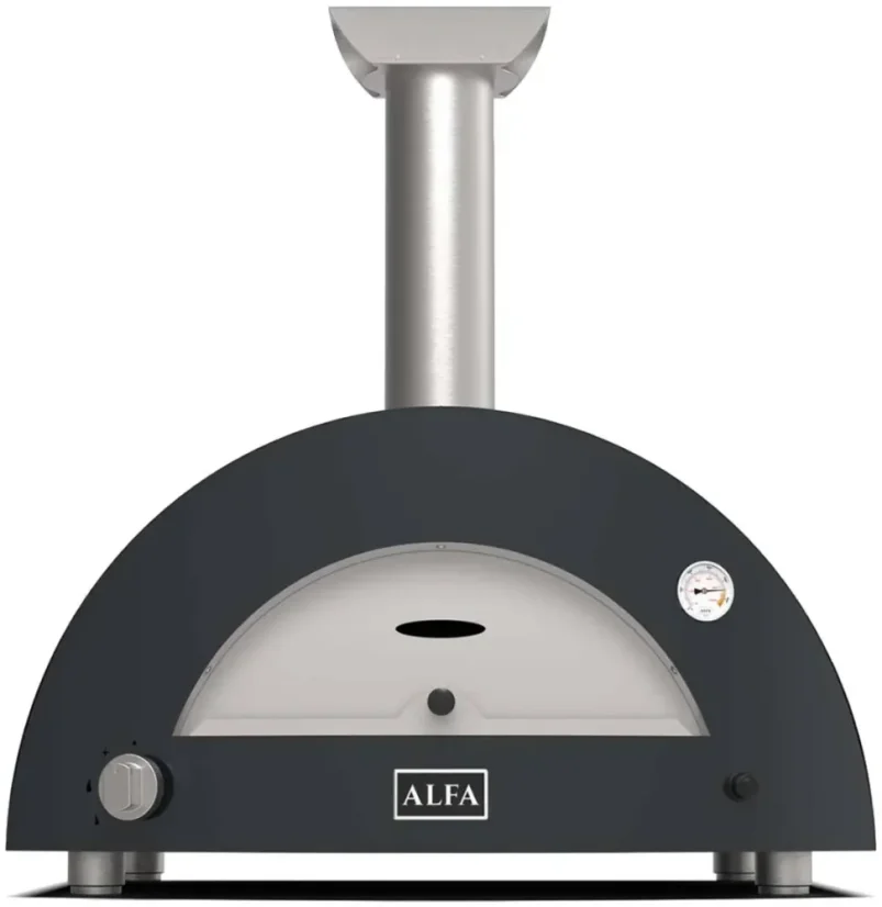 Domácí pizza pec Alfa Forni 2 PIZZE Hybrid NG, šedá