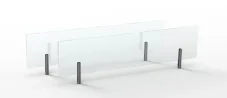Skleněné zástěny Planika, 2 x 900 mm