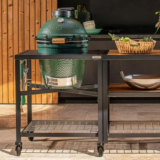 Big Green Egg, nástavbový rám stolu