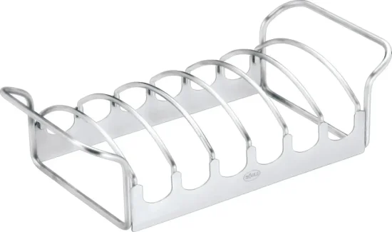 Rösle, stojan na žebra a pečené maso