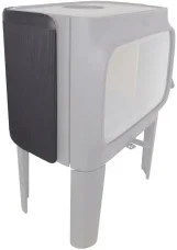 Jotul F 305 R B BP, F 305 R LL BP, konvekční sada, černý lak