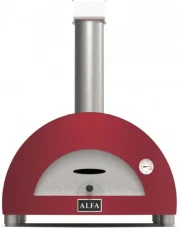 Alfa Forni, domácí pizza pec na dřevo 1 PIZZA wood, antik červená