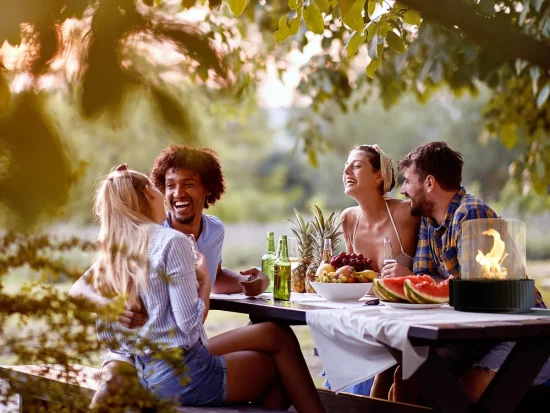 Stolní etanolový hořák Planika Lotus