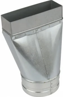 Karl, vzduchotechnika, redukce - kanál/ohebné potrubí asymetrické 150 x 50 mm, průměr 125 mm