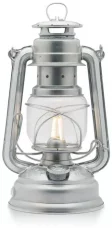 LED svítící lampa Feuerhand, laterna baby special 276, pozink