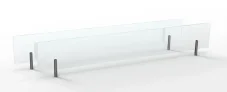 Skleněné zástěny Planika, 2 x 1400 mm