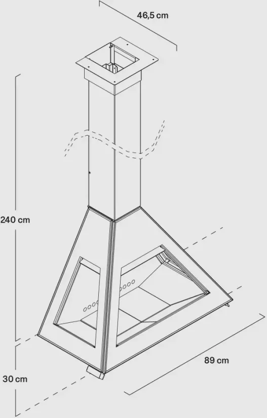 Designová krbová kamna ROCAL D-10 Graffiti