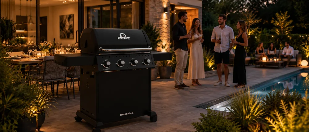 Plynový gril Broil King Crown 410 Shadow
